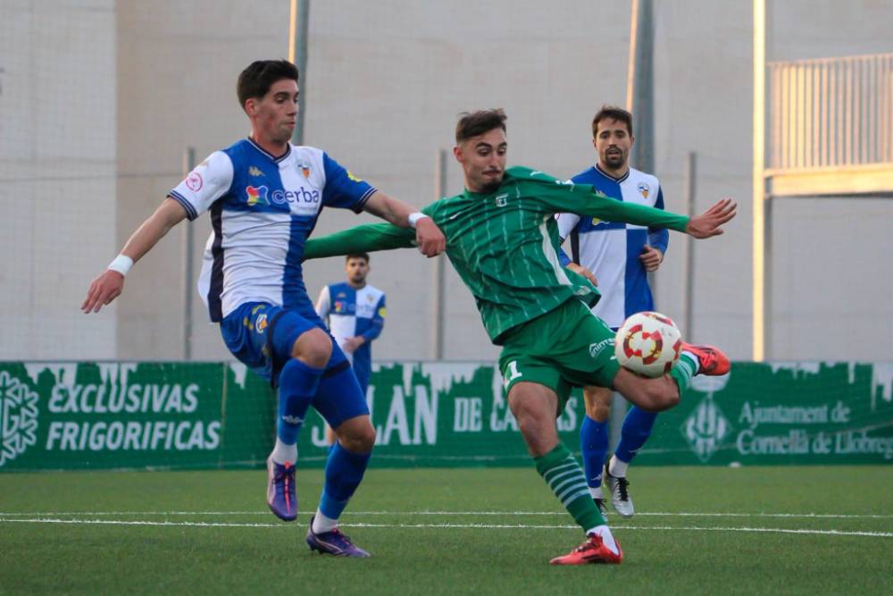 FOTO: UE Cornell&agrave;. UE Cornell&agrave; 2-2 CE Sabadell, 16 de febrer de 2025