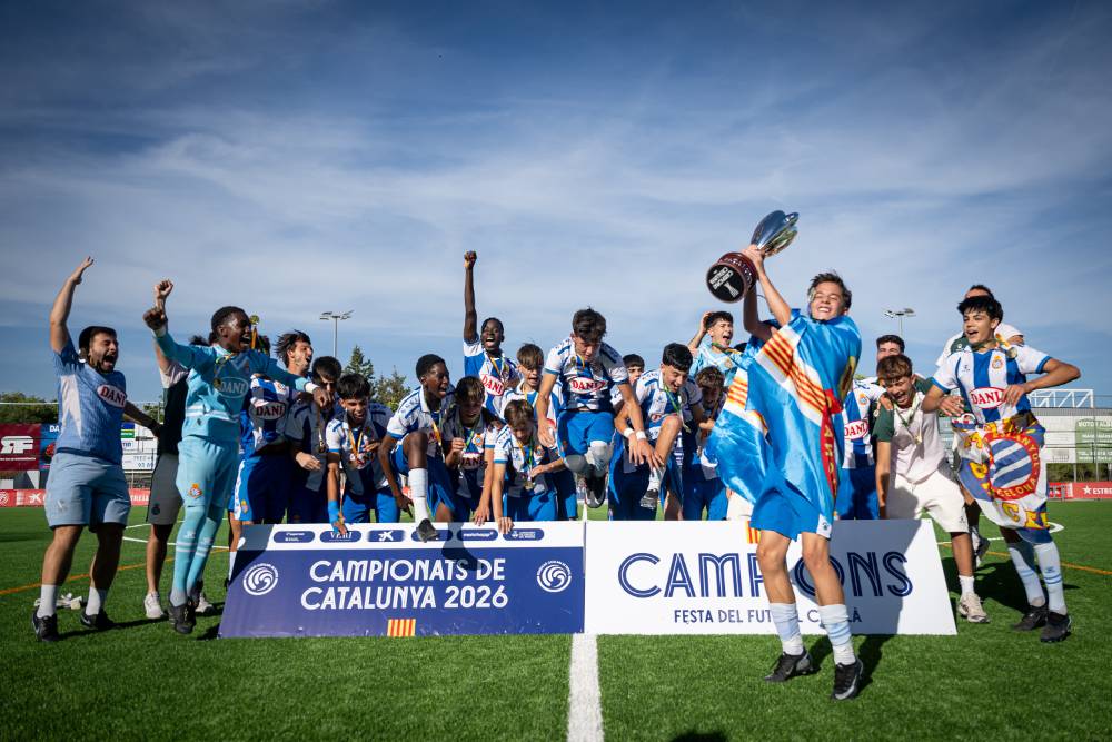 El Fútbol Base del Espanyol cierra un sábado de finales del Campeonato de Catalunya con dos títulos y dos derrotas 6 877b6c401b6718b68d038a9be4291d2f