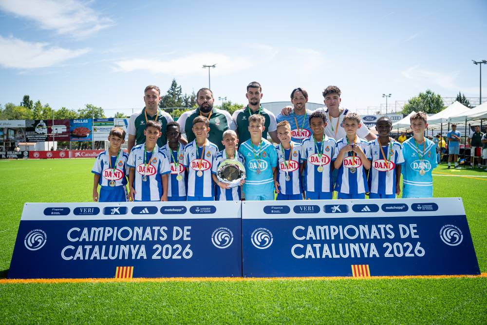 El Fútbol Base del Espanyol cierra el Campeonato de Catalunya con una de cal y otra de arena 2 Imagen insertada
